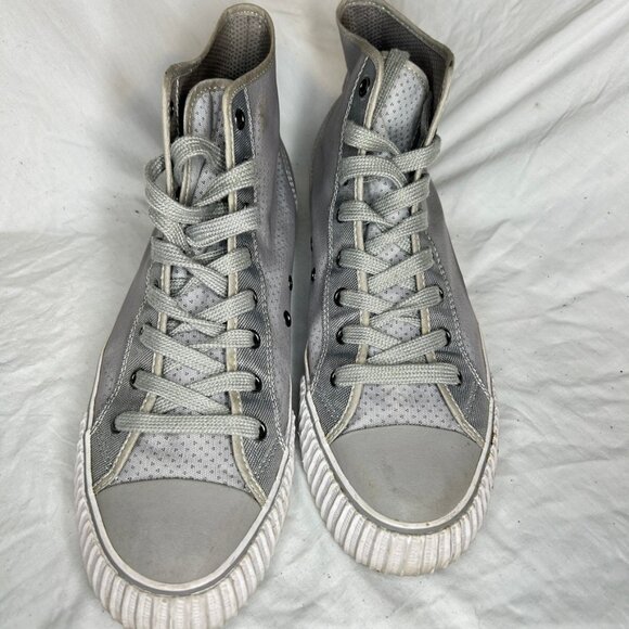 🔥 Gray PF Flyers Center Hi “The Sandlot” Retro Sneakers – Classic Vintage Style - Picture 6 of 9